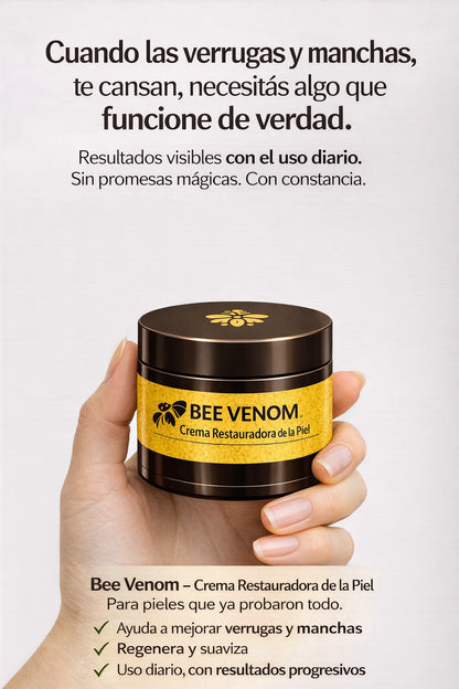 BEE VENOM : Elimina Manchas y Verrugas